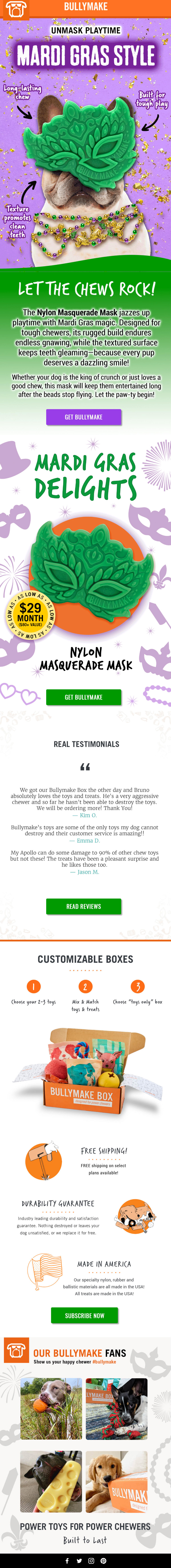 Pet Email Design
